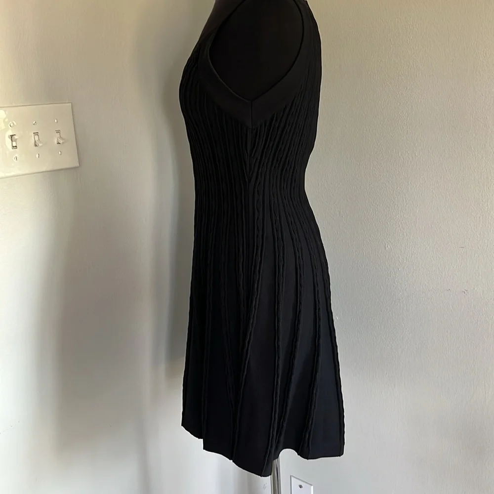 Milly black knit dress - Picture 3 of 9